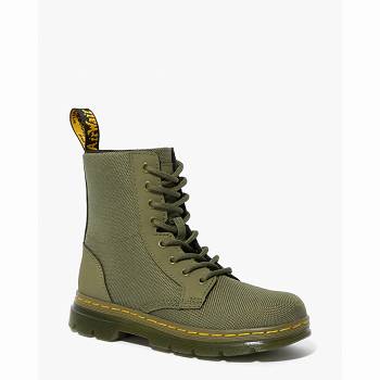 Dr Martens Gyerek Combs Extra Tough Poly Bakancs Olivazöld